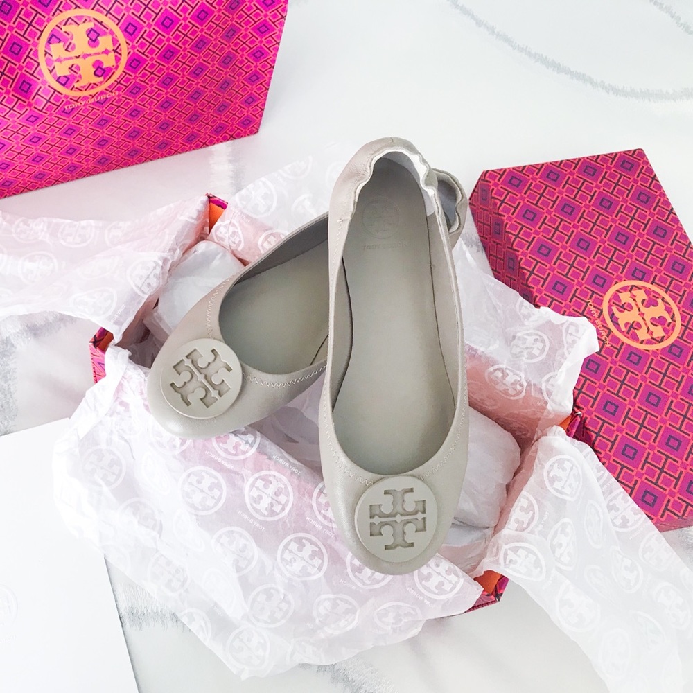 xx SOLD xx Tory Burch Minnie Travel Ballet Flats